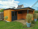 Fjordholz Gartenhaus Modell Lola 28
