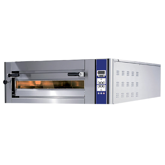 Virtus & Mastro Elektro-Pizzaofen für 6 Pizzen ø 350 mm, elektronische Bedienung