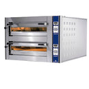 Virtus & Mastro electric pizza oven for 6+6 pizzas ø 350 mm, electronic operation