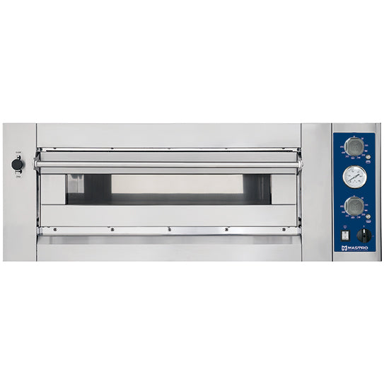 Virtus & Mastro electric pizza oven for 6 pizzas ø 35 cm, mechanical operation