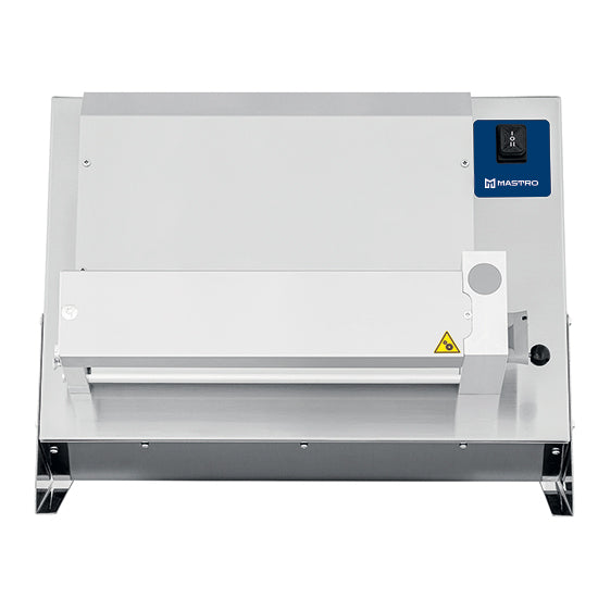 Virtus & Mastro Stendipizza con 1 rulliera per pizze ø 260-450 mm
