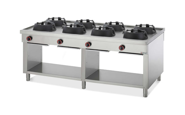 AfG Berlin Ch-1108 Chinaherd, 8-flammig Mittelblock