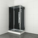 Sanotechnik - Cabina doccia completa TREND 3 80x120x215cm Quickline