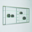 Form Department CONCEPT.W21 – Wandvitrine mit geteilten Fachböden und Schiebetüren