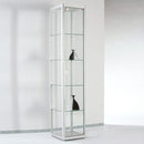 Form Department CONCEPT.H23 – Standvitrine mit Glas-Fachböden
