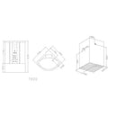 Sanotechnik - Dampfdk SALSA 120x120x215cm