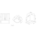 Sanotechnik - Dampfdk CUBA 130x130x215cm