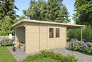 Fjordholz Gartenhaus Modell Carla 28 B
