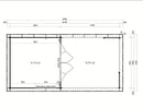Fjordholz Gartenlounge Modell Carlise 44
