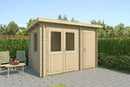Fjordholz Gartenhaus Modell Carmen 28