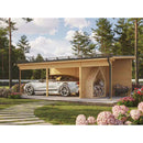 Fjordwood Carport Model Dieter 44