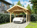 Fjordholz Einzel Carport Modell Max
