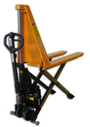 Qteck scissor lift truck SHW 1000 E - 1000 kg load capacity, semi-electric 