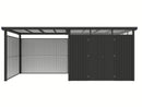 StarLine Metal Shed Model Style 7.56 m² Economy Set-2 Anthracite