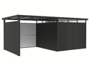 StarLine Metal Shed Model Style 7.56 m² Economy Set-2 Anthracite
