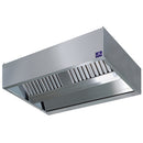 Virtus & Mastro Zentralhaube in Kastenform mit Einbaubeleuchtung, 4000x1800 mm