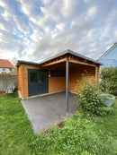 Fjordholz Gartenhaus Modell Lola 28