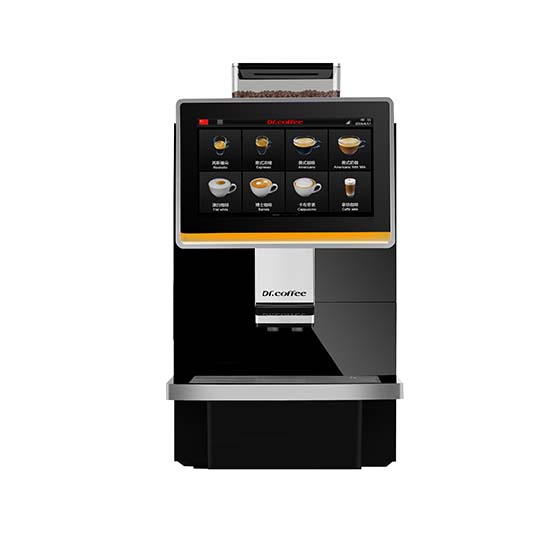 Virtus & Mastro Kaffeevollautomat mit Touchscreen, 1 Mühle, Frischmilchmodul, 50/70 Tassen/Std