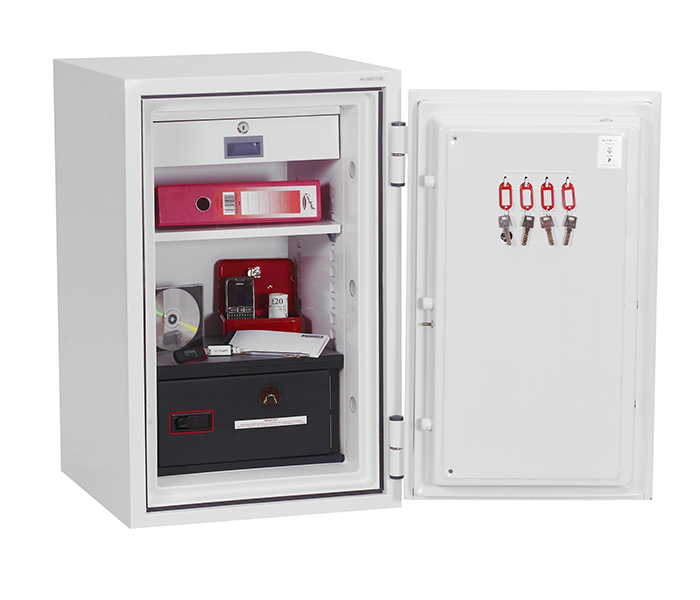 Phoenix Datacombi DS2502K Größe 2 Datensafe mit Schlüsselschloss
