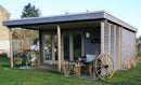 Fjordholz Gartenhaus Modell Kaarlo 44
