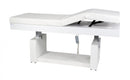 Soleni Empress III massage and wellness lounger, white