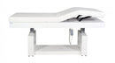 Soleni Empress III massage and wellness lounger, white