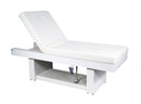 Soleni Empress III massage and wellness lounger, white