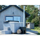 Fjordholz Hot Tub Quattro Mads – eckiges Hot Tub / Badefass