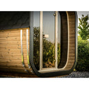 Fjordholz Fass-Sauna Modell Icon 220 Thermo mit Glasfront