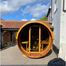 Fjordholz Barrel Sauna Model DeLux 280 Thermo