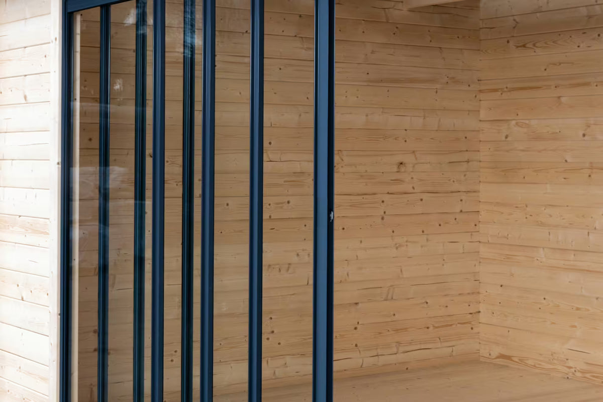 Fjordholz Gartenhaus Alu Concept 44 I