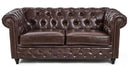 Soleni DOCK leather sofa