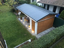 Fjordholz Gartenhaus Modell Kilian 28 C