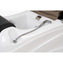 Weelko EASE Elektrisches Pedispa mit 2 Motoren, gepolstert in PU, Beige.