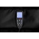 Weelko EASE Elektrisches Pedispa mit 2 Motoren, gepolstert in PU, Schwarz