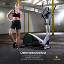 Christopeit Crosstrainer-Ergometer ECO 2000 mit KinoMap APP & Generatortechnik