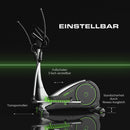 Christopeit Crosstrainer-Ergometer ECO 2000 mit KinoMap APP & Generatortechnik