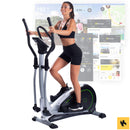 Christopeit Crosstrainer-Ergometer ECO 2000 mit KinoMap APP & Generatortechnik