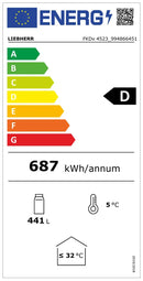 Liebherr FKDv 4523 PremiumPlus mit elektronischer Steuerung Kühlgerät zur Verkaufsförderung mit Umluftkühlung