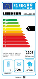 Liebherr BFPSvh 8401 Perfection Gefriergerät Bäckereinorm mit Umluftkühlung