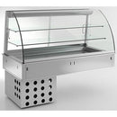 AfG Berlin Euk2gn-w Einbau Umluft-kühlvitrine, 2 Gn 1/1