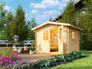 Fjordholz Satteldach Gartenhaus Modell Eliza 2E