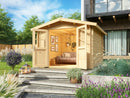 Fjordholz Satteldach Gartenhaus Modell Eliza 3D