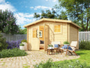 Fjordholz Satteldach Gartenhaus Modell Eliza 4F