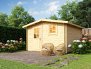 Fjordholz Satteldach Gartenhaus Modell Eliza 5B