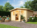 Fjordholz Satteldach Gartenhaus Modell Eliza 5F