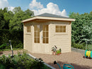 Fjordholz 5-Eck Gartenhaus Modell Evelyn 2A