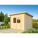 Fjordholz Pultdach Gartenhaus Modell Ezra 3D