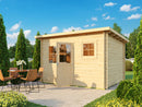 Fjordholz Pultdach Gartenhaus Modell Ezra 4F