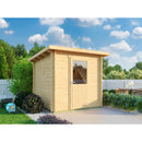 Fjordholz Pultdach Gartenhaus Modell Ezra 1A